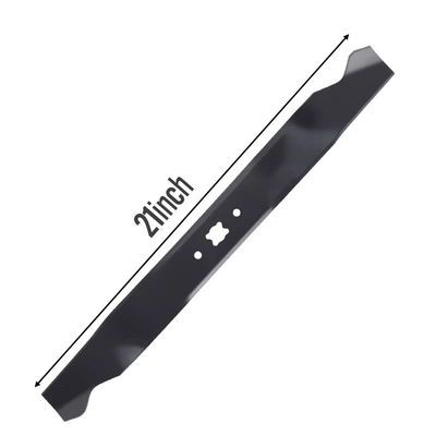 Lawn Mower Blade Hand-Push Mower Straight Blade Compatible with Troy Bilt 21inch Deck Mower (Otbiçən başlıqları) - 21inch