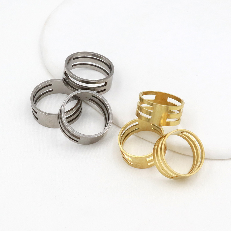 Stainless steel/gold opening and closing ring ring single ring jump ring opener hanging ring ring ring DIY jewelry tools Stainless steel/gold opening and closing ring ring single ring jump ring opener hanging ring ring ring DIY jewelry tools
