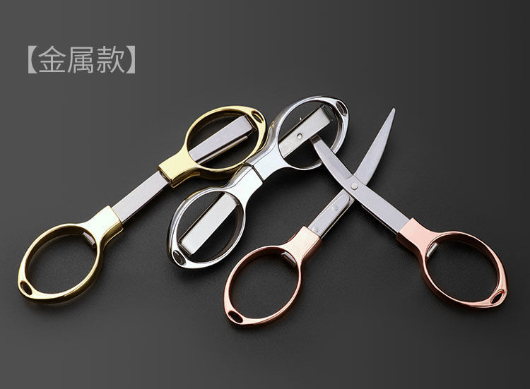 合金钓鱼剪刀八字剪可折叠不锈钢多功能铅皮剪旅游小巧方便详情10