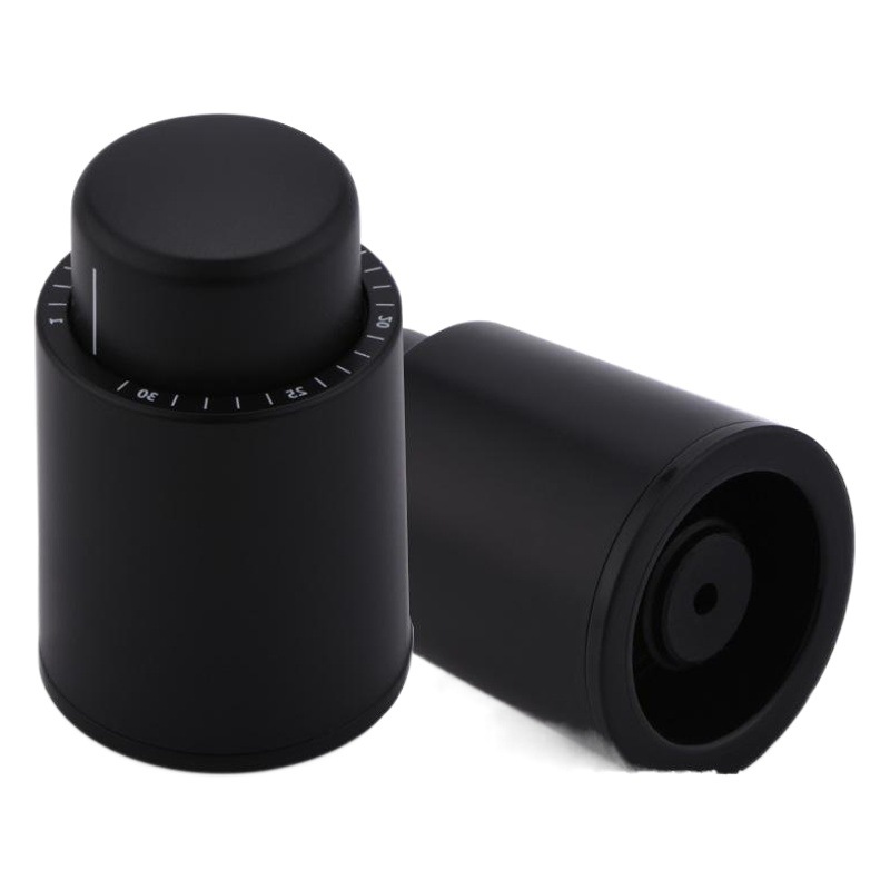 Vino tinto blanco vacío sellado fresco-mantenimiento de succión vino tinto vino vacío prensa vino tapón botella boca enchufe dos paquete