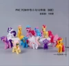 PVC, средняя фигурка лошадки 7 см, набор 12 шт, вариант B