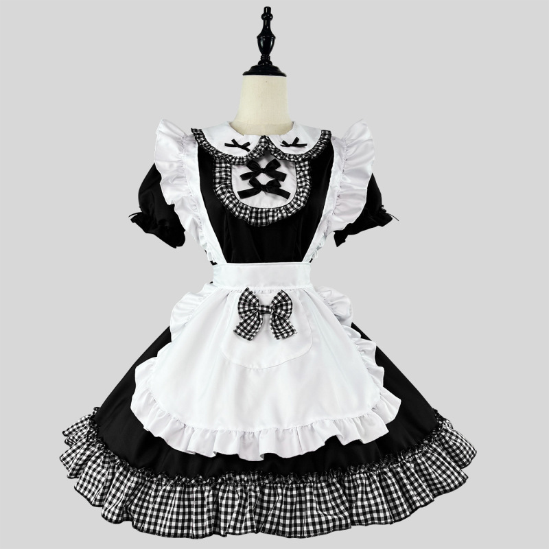 オリジナルクリスマススイートドレスロリータリトルロリータメイド服COSパフォーマンス服メイド服|undefined