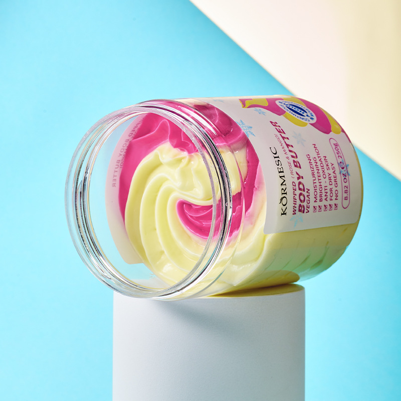 KORMESIC Two Color Body Butter Body Care Moisturizing 250g_voghion.com