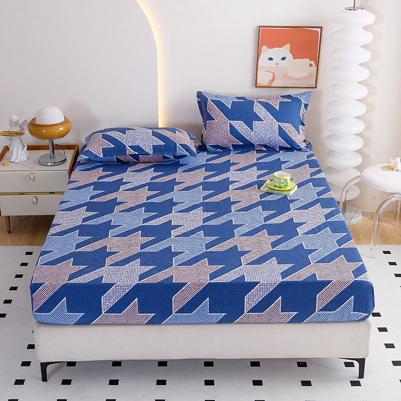 Transfronterizo ins piel abrasivo cama de una sola pieza Simmons cubierta de protección de colchón doble cubierta de cama de tres piezas al por mayor