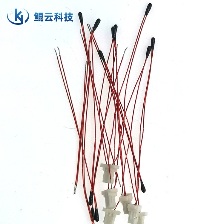 Большое количество питания Датчик температуры NTC датчик небольшой кожаный провод 3950 эмалированной проволоки Датчик 3435