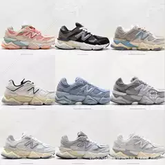 New Balance NB9060 Dad Shoes Unisex Athletic Retro Casual Shoes Running Sneakers Lace-Up