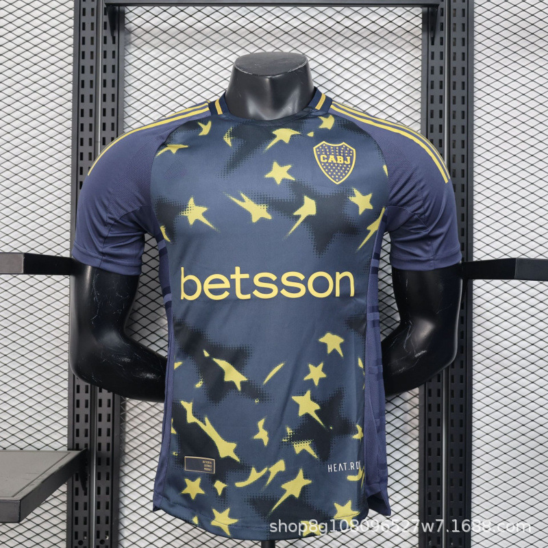 2526 プレーヤーズエディション 半袖サッカーユニフォーム 125周年記念 ジョイント バルセロナ レアルマドリード ACクラブ プレーヤージャージ|undefined