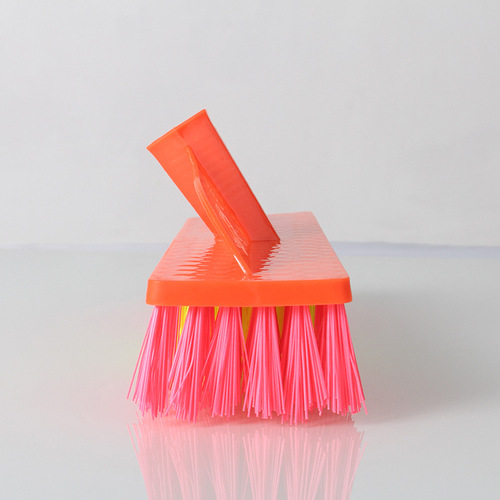 Bathroom Cleanly Brushed Wooden Handle Broom Floor Plastic Broom Thick Hard Bristle Toilet Brush Floor Scrubber