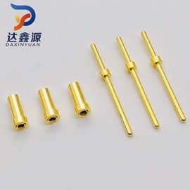 达鑫源实力工厂传感器PCB板连接器0.8插板式爪簧母孔铜插孔pin针