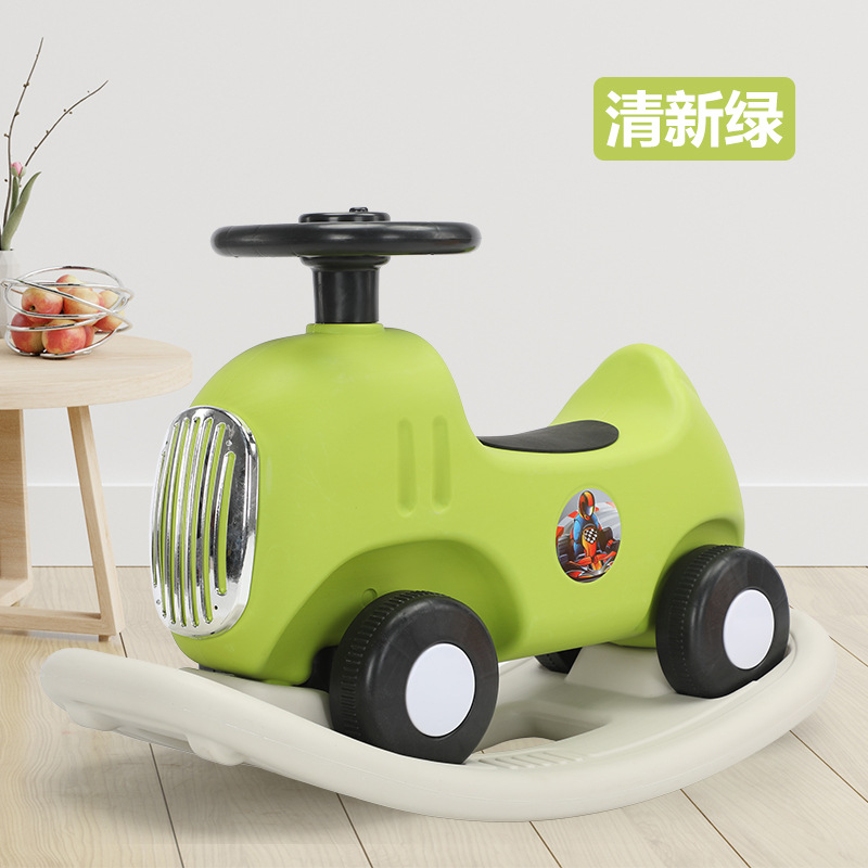 Green-shake horse