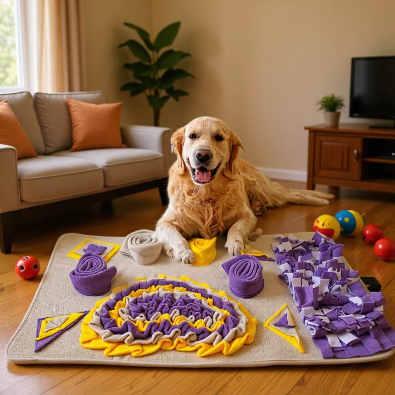 신제품 강아지 냄새 패드, 식품 숨기기 훈련용 담요, 식욕 완화 및 질식 방지 냄새 패드, 슬로우 푸드 패드, 식품 누출 장난감, 애완동물 용품