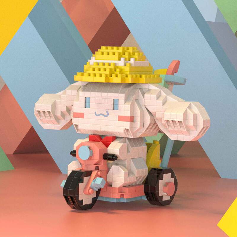 国境を越えた互換性のあるレゴマイクロ粒子ブラインドボックスクリスマス漫画フィギュアビルディングブロック教育玩具卸売ギフト|undefined