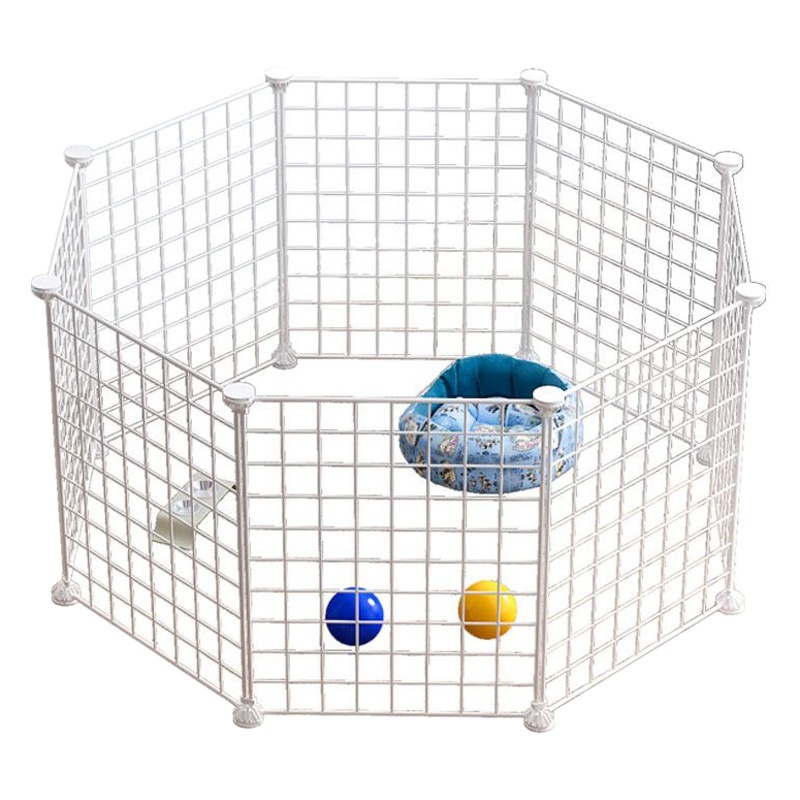 Valla de perro mascota perro interior y gato jaula aislamiento puerta valla Combinación libre medio y pequeño perro valla