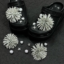 �M��ʯ����Ь������Ьdiy�ڰ�ɫ�����껨��Ь����b���Ь��