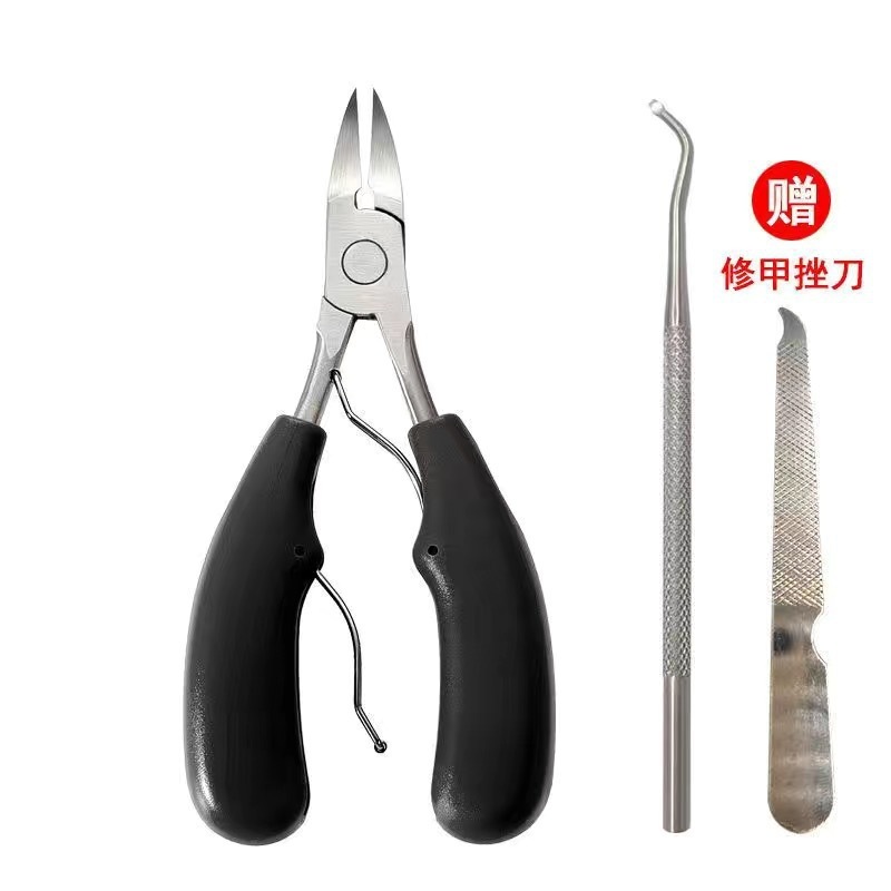 厂家现货鹰嘴指甲钳修脚趾甲甲沟专用大指甲刀夹沟套装炎剪神器尖|undefined