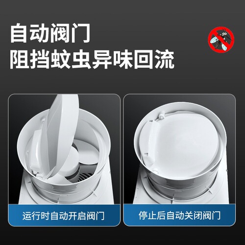 Oaks exhaust fan bathroom small exhaust fan kitchen exhaust fan glass one-way ventilation fan window type