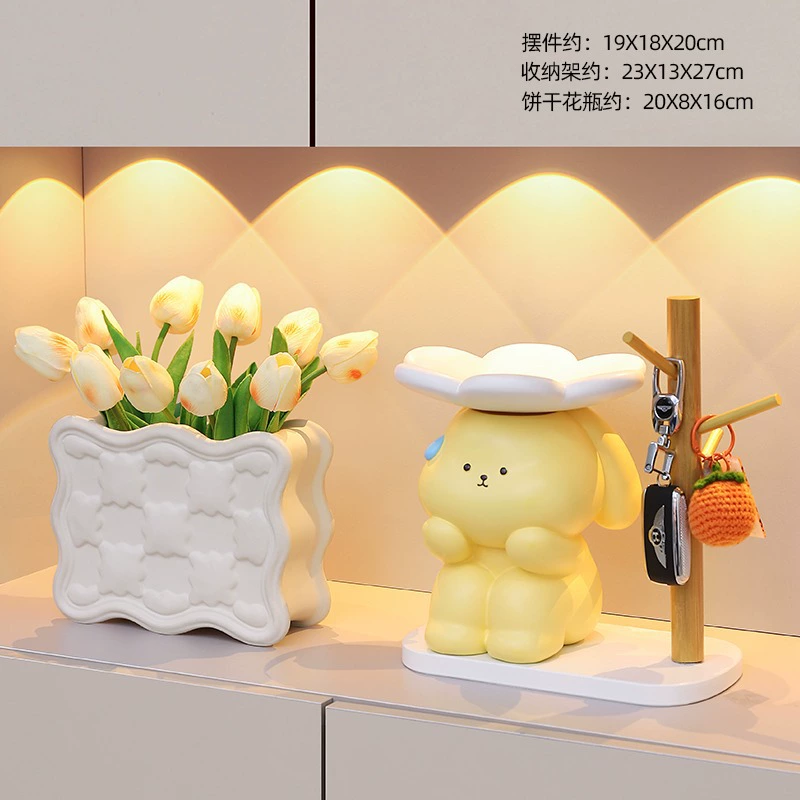 Accessory, cute storage system for keys, rabbit, decorations, Birthday gift