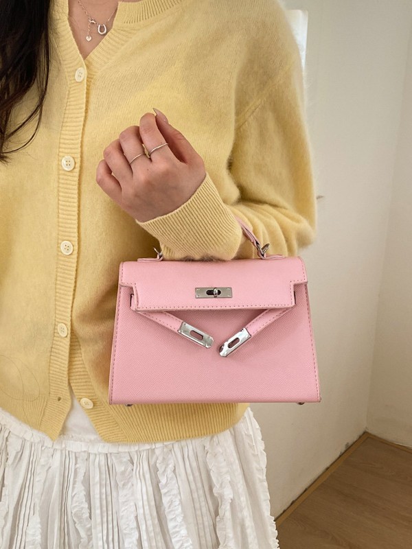 Nicho de alta sensación Kelly bolso de mano pequeño para mujeres 2026 nuevo estilo transfronterizo de moda lujoso ligero exquisito mochila
