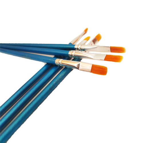 Nylon hair hook line pen plastic rod aluminum tube paint brush gouache acrylic practice brush gypsum color painting pen graffiti pen