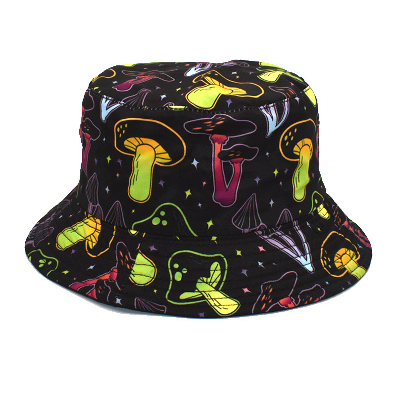 Unisex Casual Hip-hop Mushroom Wide Eaves Bucket Hat display picture 14