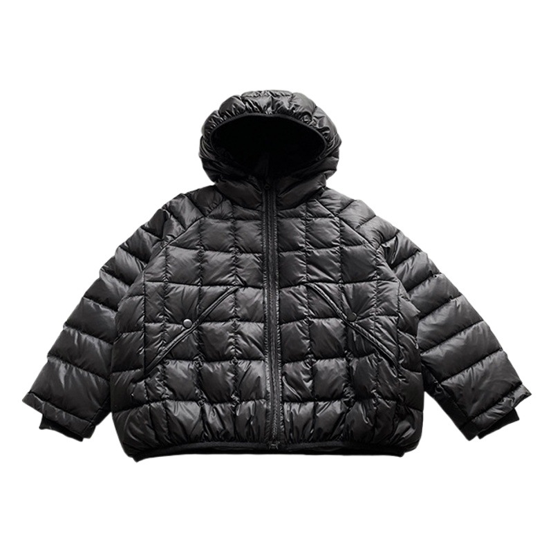 Chaqueta de Plumón para Niños, 90% Plumón de Pato Blanco, Ropa de Invierno para Niños, Estilo Coreano 2025, Chaqueta Corta Gruesa para Niños, Ropa de Invierno