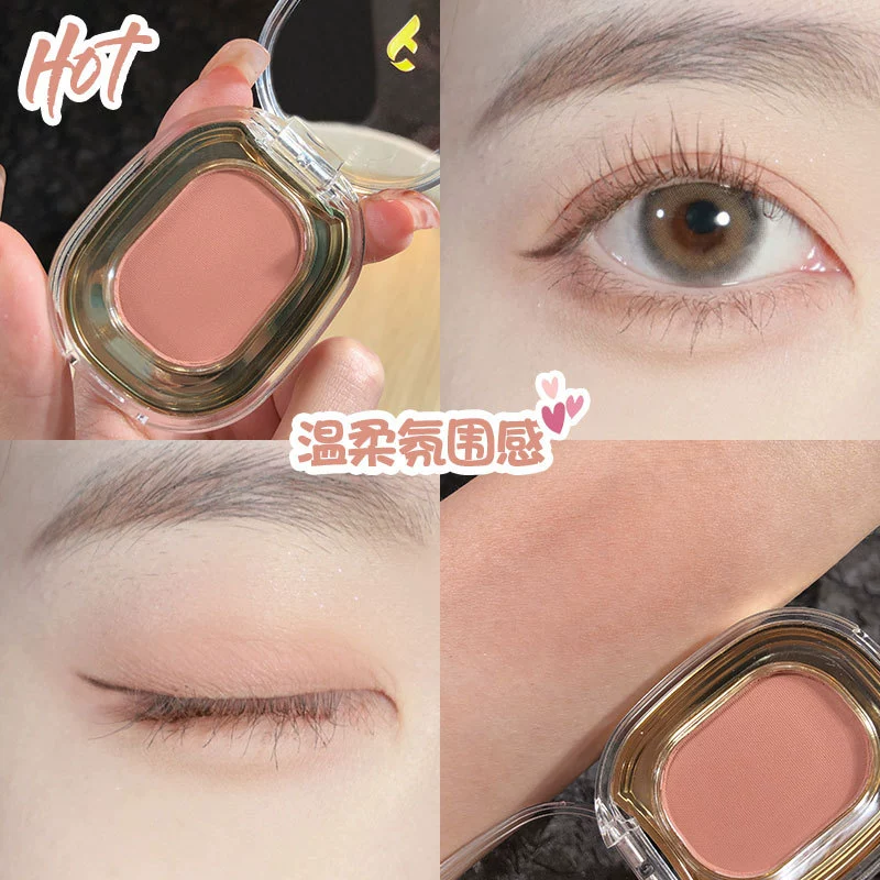 Монохромные тени для век (FAICCIA) Nude Matte, низкая насыщенность табачной пудры, множество оттенков