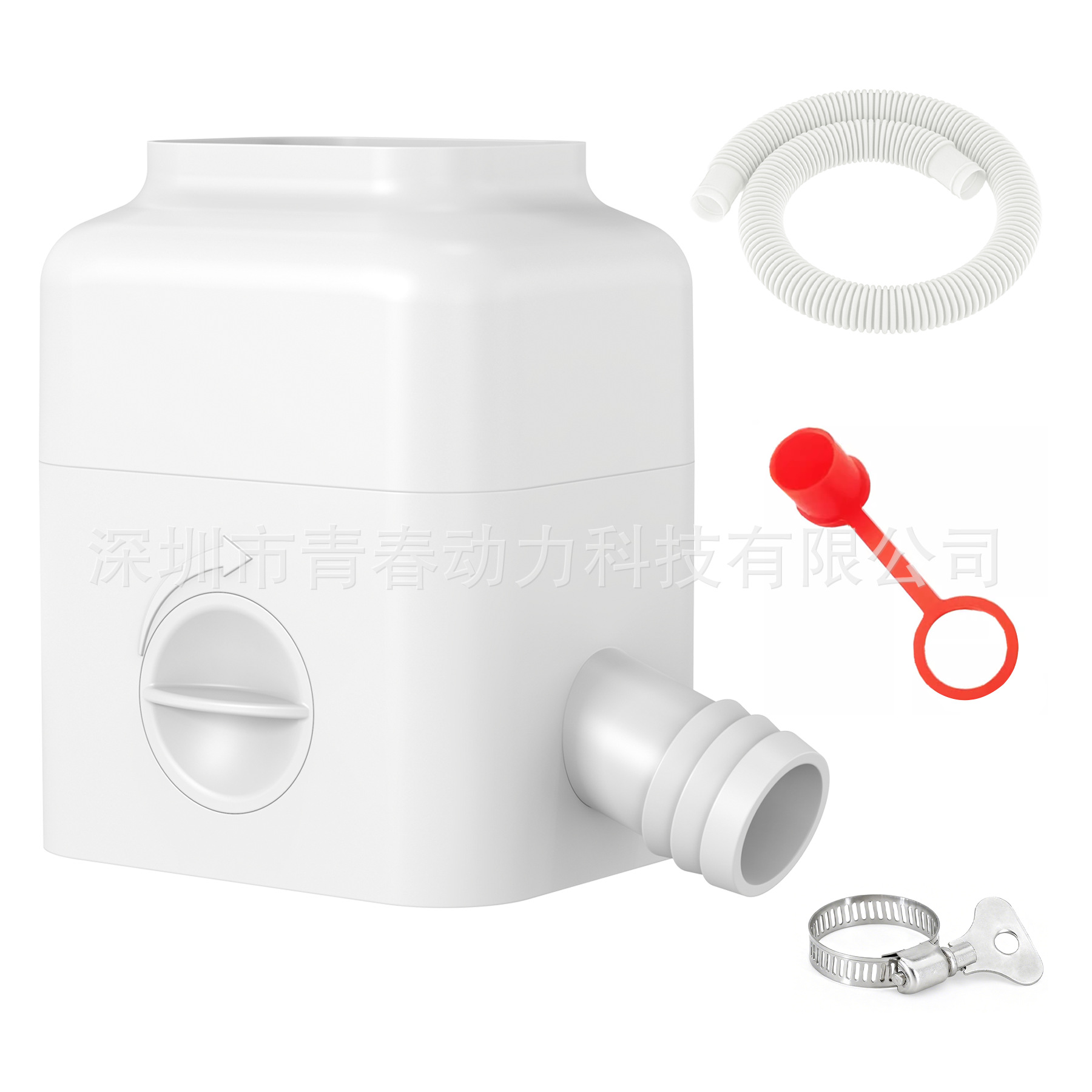 别墅屋檐外墙排水管分流器排水管伸缩型雨水管软管延长管塑料圆形