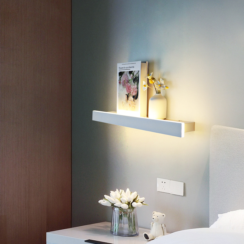 lámpara de pared de fondo sofá sala de estar lámpara de pared de fondo LED lámpara de cama lámpara de cama decoración de iluminación Zhongshan