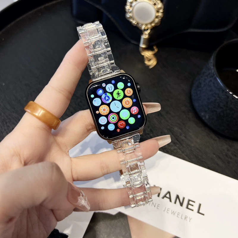 Apple, прозрачный ремешок для часов
