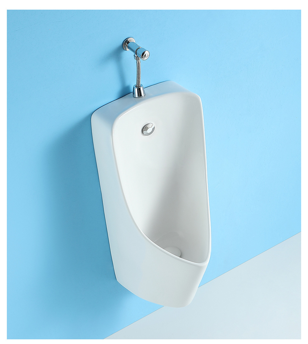 Men's urinal floor-standing wall-mounted integrated fully automatic sensor ceramic urinal, household urinal urinal undefined