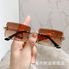 Trend sunglasses, brand glasses, European style, gradient