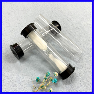 Pc Plastic Hourglass Packaging Tube Craft Gifts Kidsren Brushing Teeth Hourglass Timer Toy Set Gift Packaging