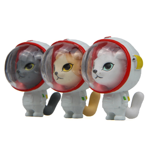 Creative Space Year Astronaut Cat DIY Figure Gardening Baking Landscaping Doll Doll Desktop Ornament