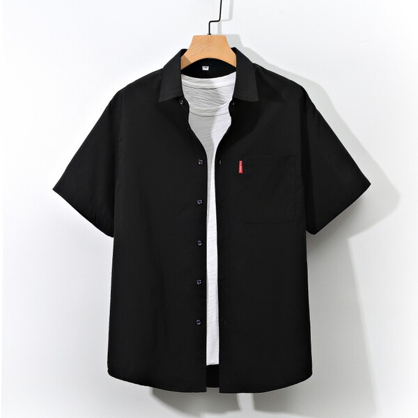 thin solid color shirt
