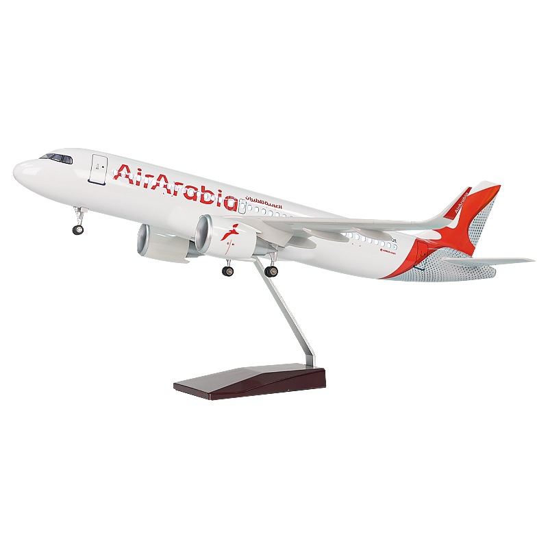Emirates Scale 1:160 46cm A380 Emirates Modelo de avión de simulación ligera