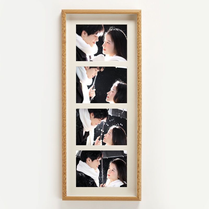우드 컬러 4프레임(4장, 6inch 사진)