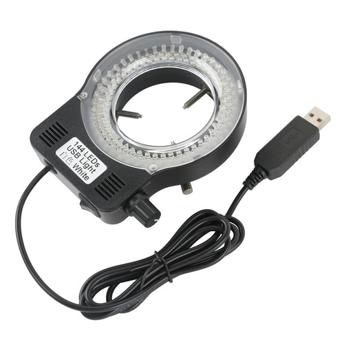 72LED 144LED adjustable ring light microscope light source industrial camera fill light