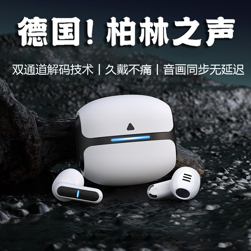 2026 New Wireless Bluetooth Headphones, Semi-In-Ear Gaming Headphones with No Delay, High-Quality Sound, Noise-Cancelling Wireless Headphones 2026 New Wireless Bluetooth Headphones, Semi-In-Ear Gaming Headphones with No Delay, High-Quality Sound, Noise-Cancelling Wireless Headphones