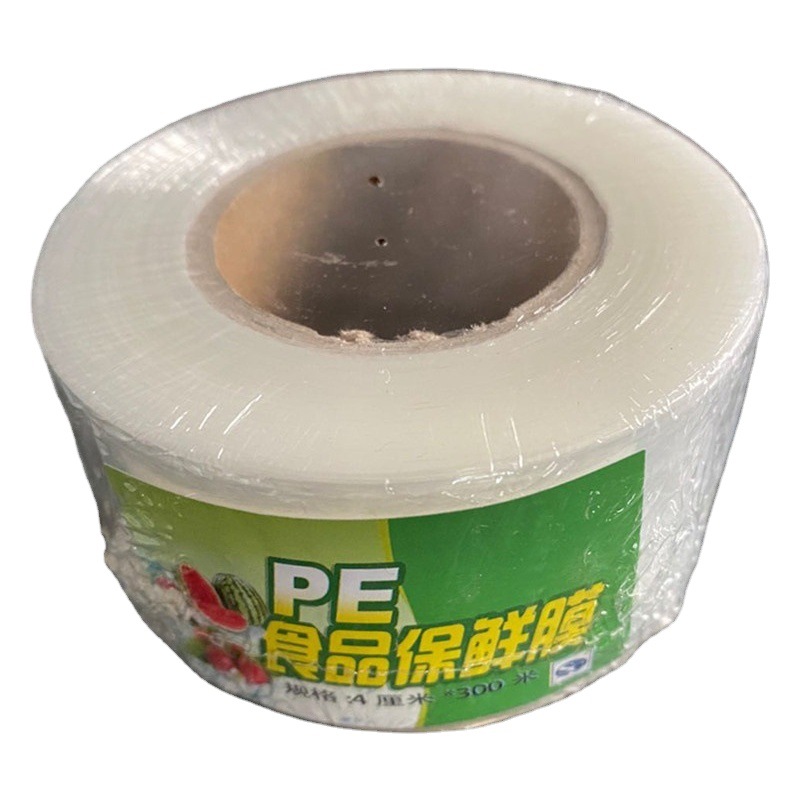 PE fruta rollo grande hogar cocina refrigerada bobina de plástico paquete económico grande al por mayor salón de belleza comercial