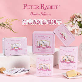 PETER RABBIT/比得兔猫舍曲奇饼干草莓味巧克力夹心零食伴手礼品