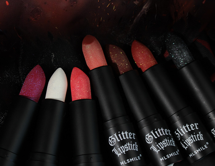 Long-lasting Moisturising Pearl Sparkle Lipstick For Lip Gloss Look_voghion.com