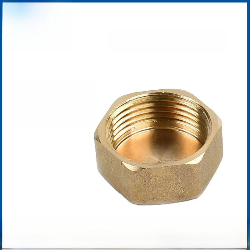 Factory direct sales brass inner wire plug cap pipe cap stuffed head cover internal thread plug cap full copper accessories brass