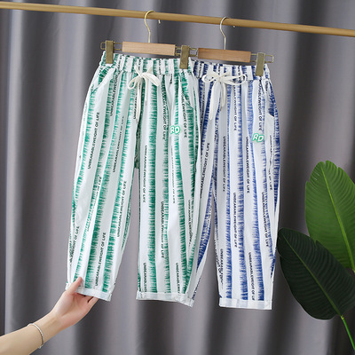summer girl Mosquito control Thin section CUHK Knickers children Easy leisure time air conditioner motion Exorcism trousers