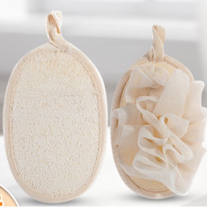 Hogar lufa de cáñamo algodón y lino Toalla de baño de yute Toalla de baño de limpieza Sisal suministros de baño Toalla de lavado de cara