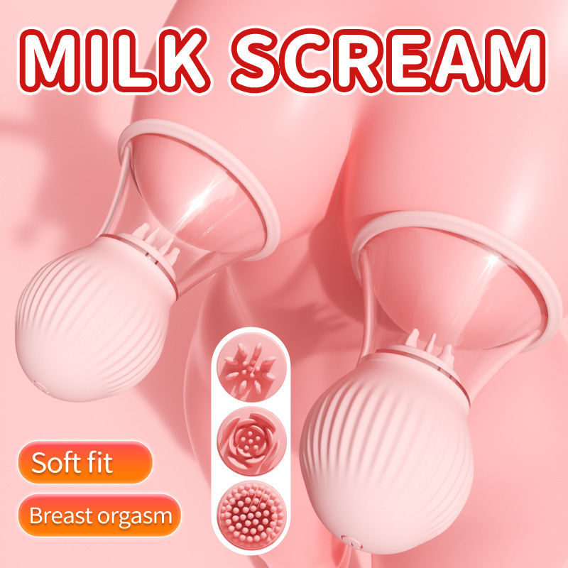 Breast Massager 360 ° Surround Vacuum Adsorption Massage APP Remote Control Silent Waterproof Masturbator Sex Toys_voghion.com