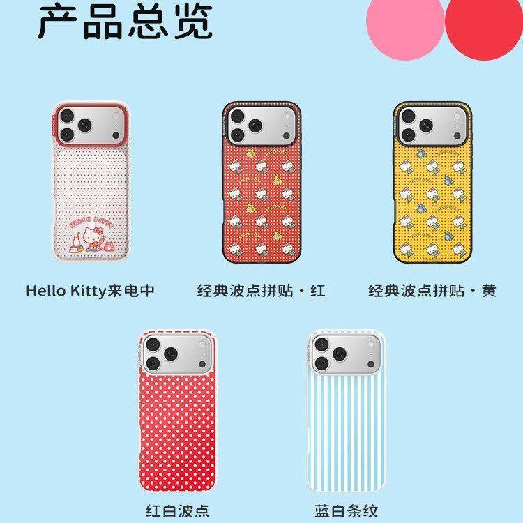Bubble Cat and Friends Hello Kitty Phone Case Pops Phone Case Apple 17 Pro Max 16 Magnetic 15