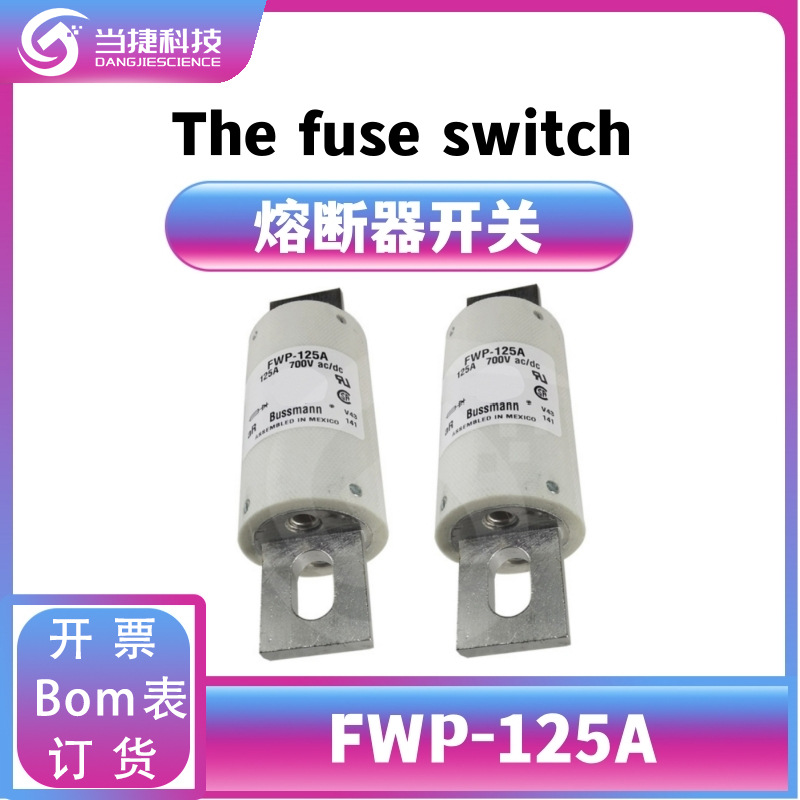 FWP-125A 全新模块直流熔断器 FWP-125A微动开关 原装现货
