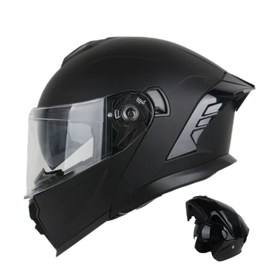 Motosiklet kaskı (dəbilqə), Protection - matt-black-s