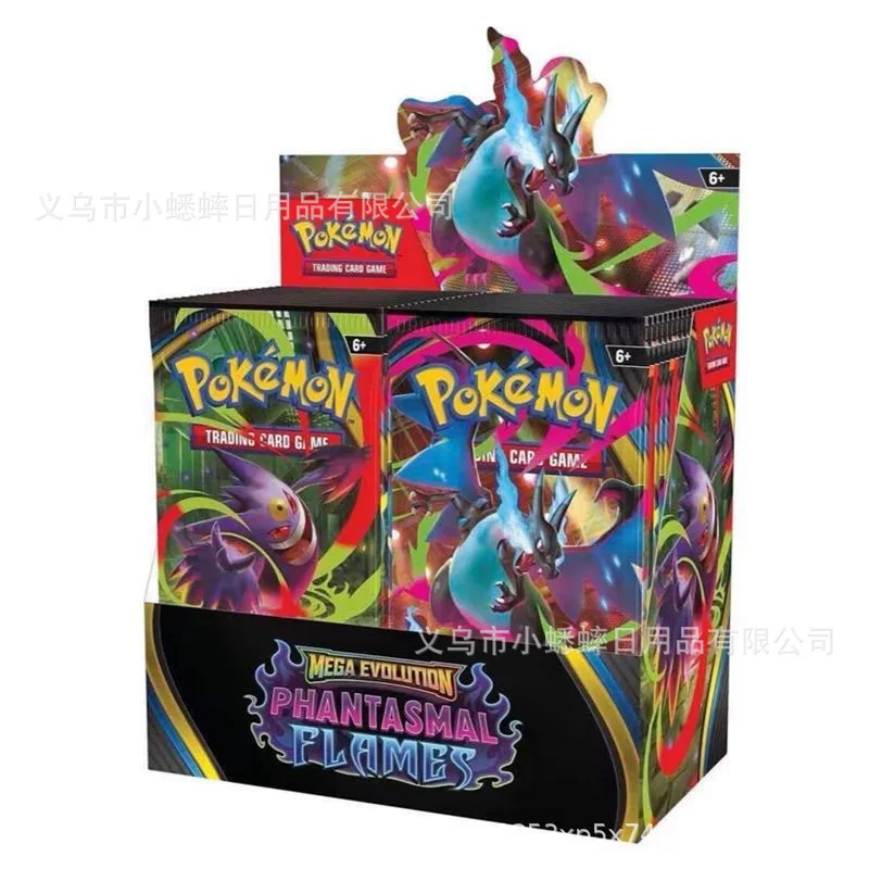 Гроздь Pokemon карточная слепая коробка готова к продаже Pokemon карта пакет Pokemon коллекционная карта