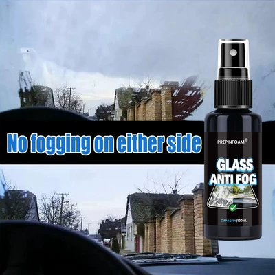 Automotive glass defogging agent for Rearview Mirrors and Window